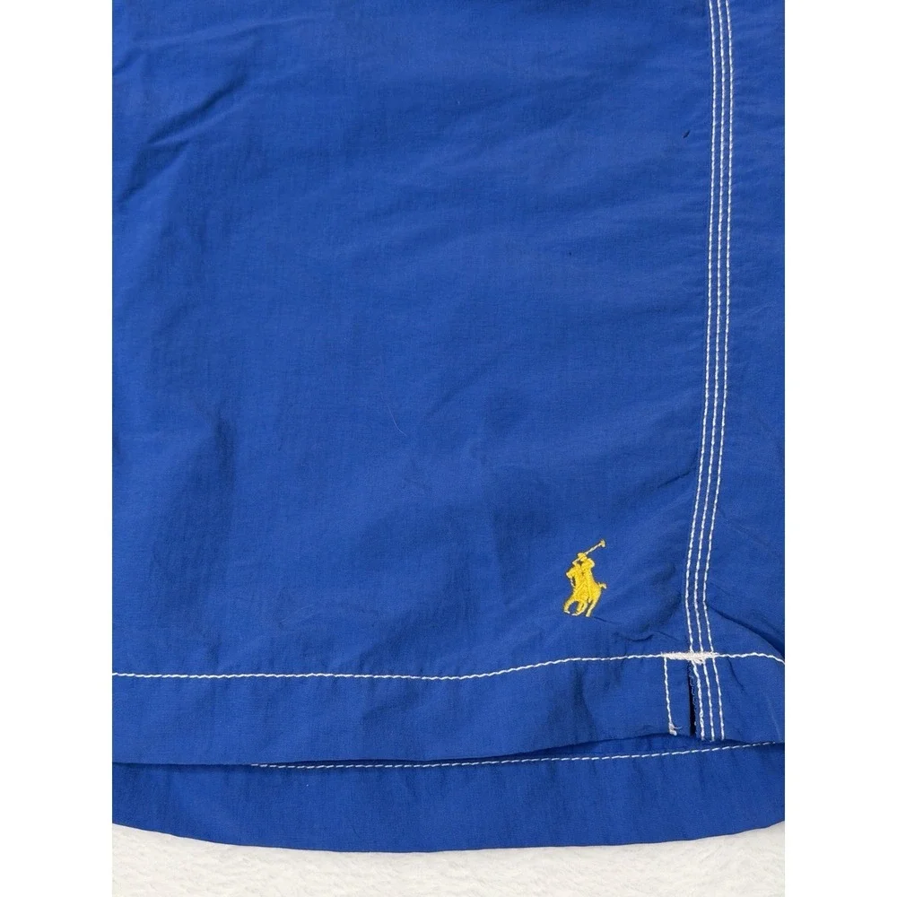 Vintage Polo Ralph Lauren Swim Trunks Board Shorts Blue XL Y2K